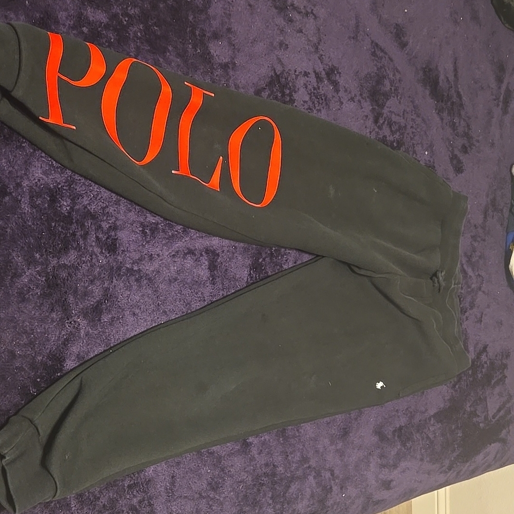 Polo by Ralph Lauren Kids Black Sweatpants